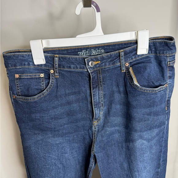 WILD FABLE High Risk Skinny Jeans with front knee distressing size 14 - Picture 2 of 5